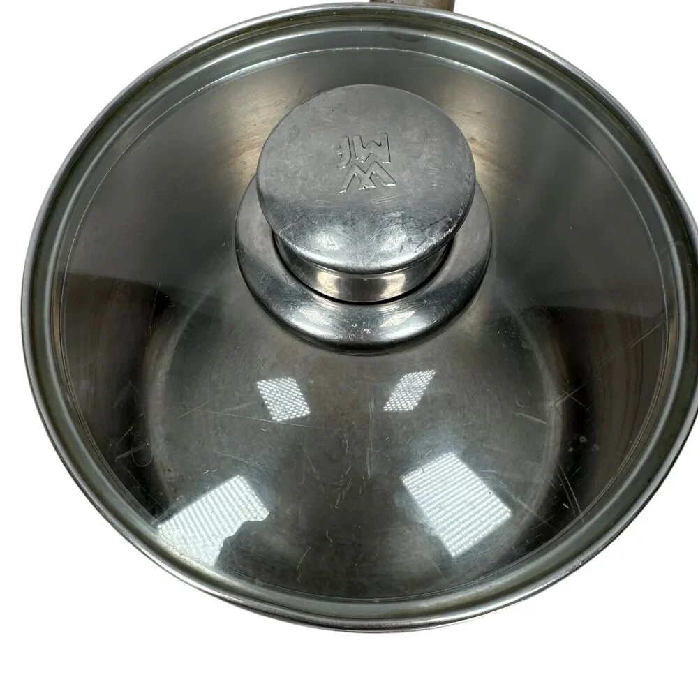 Kuhn Rikon‎ Saucepan with Glass Lid Cooking Pot Pan Switzerland Stainless Steel